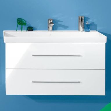 VILLEROY&BOCH Тумба с умывальником подвесная Avento (4156A891)